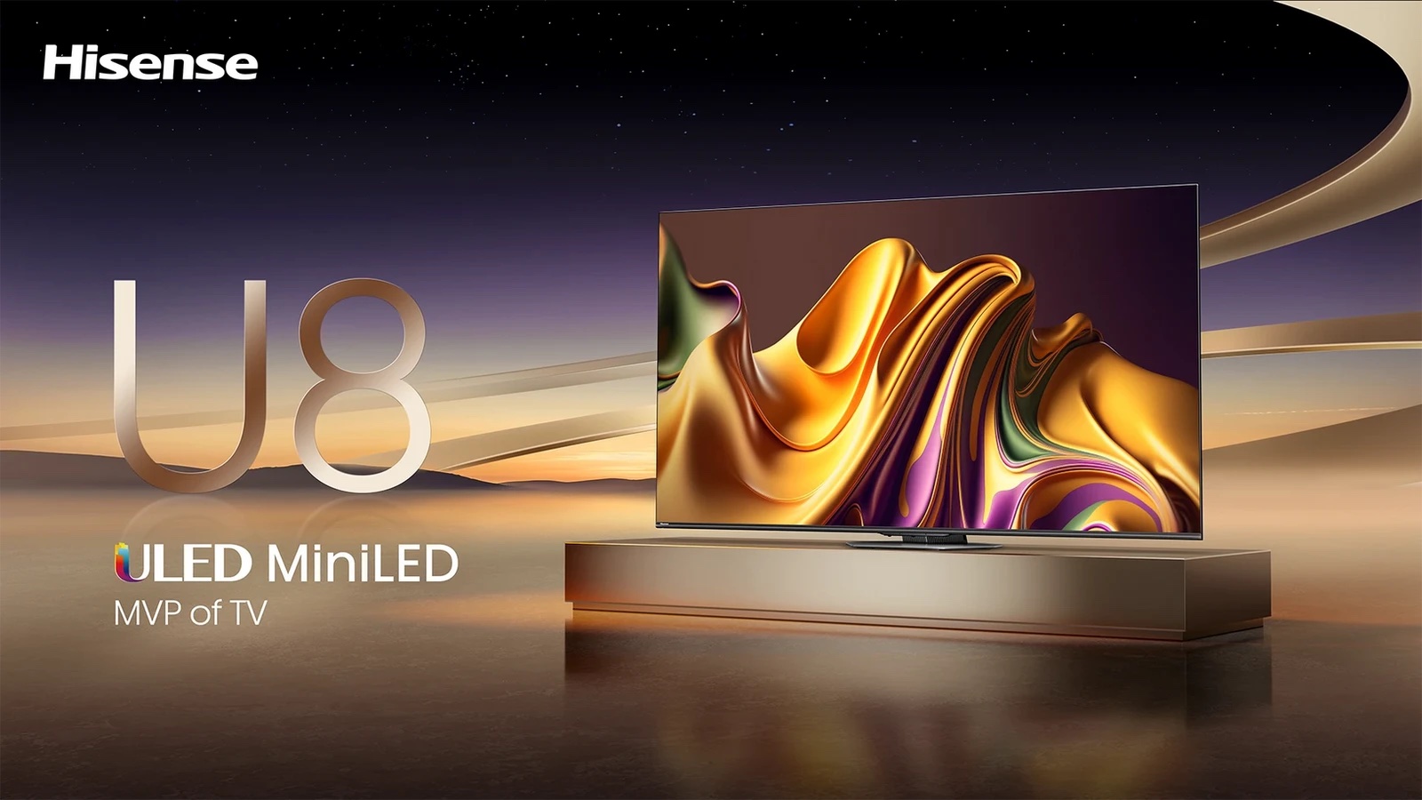 Hisense U8 series Mini-LED television